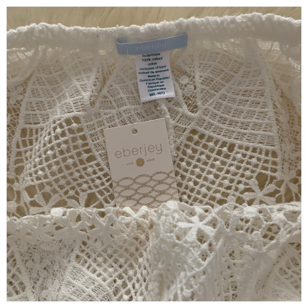 NWT EBERJEY Guajira Cover Up Shorts - Picture 4 of 4